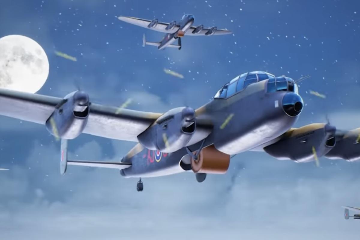 Dambuster Lancaster bomber