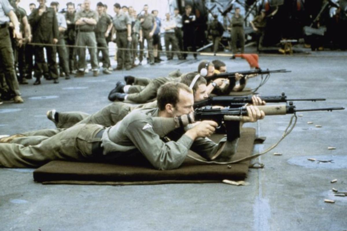 Training soldiers