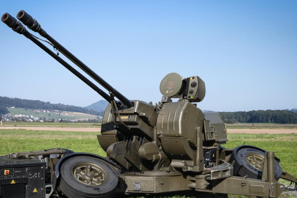 Anti aircraft gun