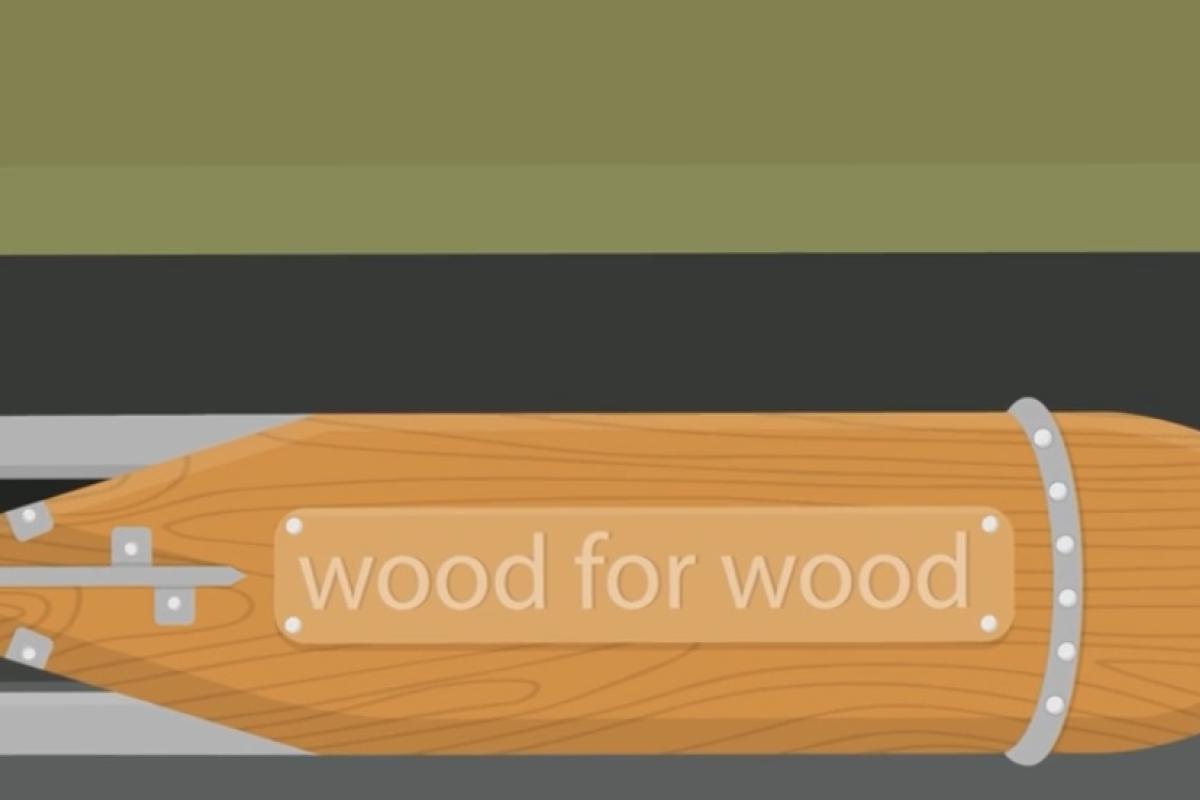Wood bomb