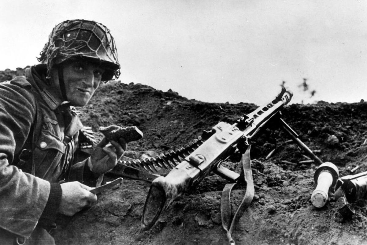 Mg 42 machine gun 