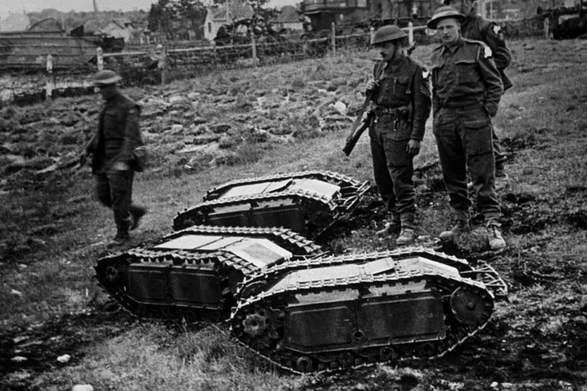 Goliath tracked mines