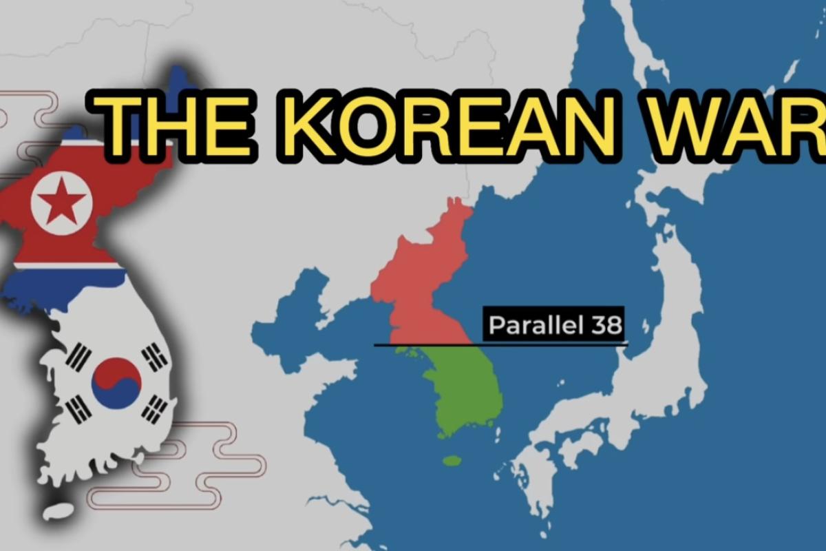 Korean War map