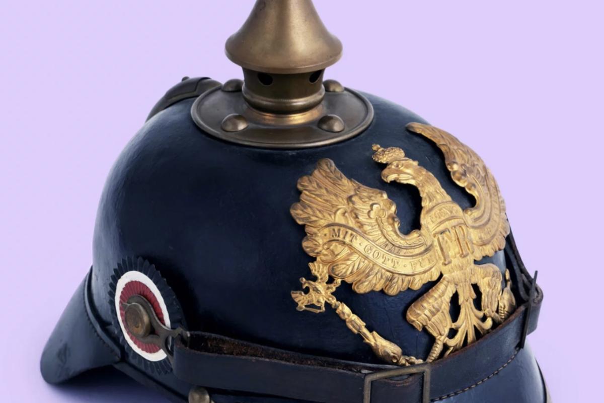 German helmet