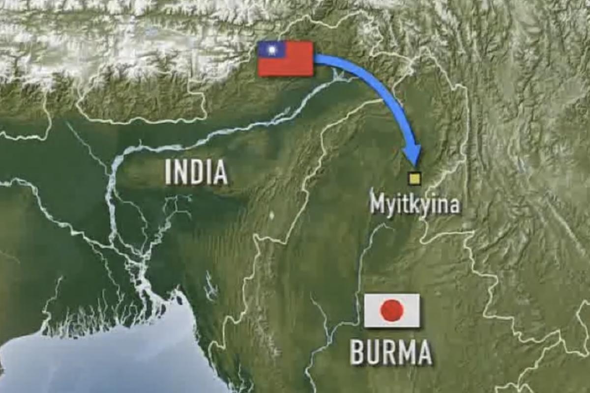 Burma map