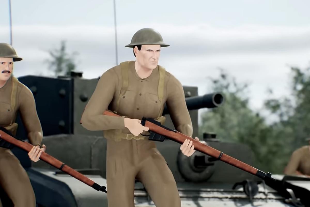 Troops defending 