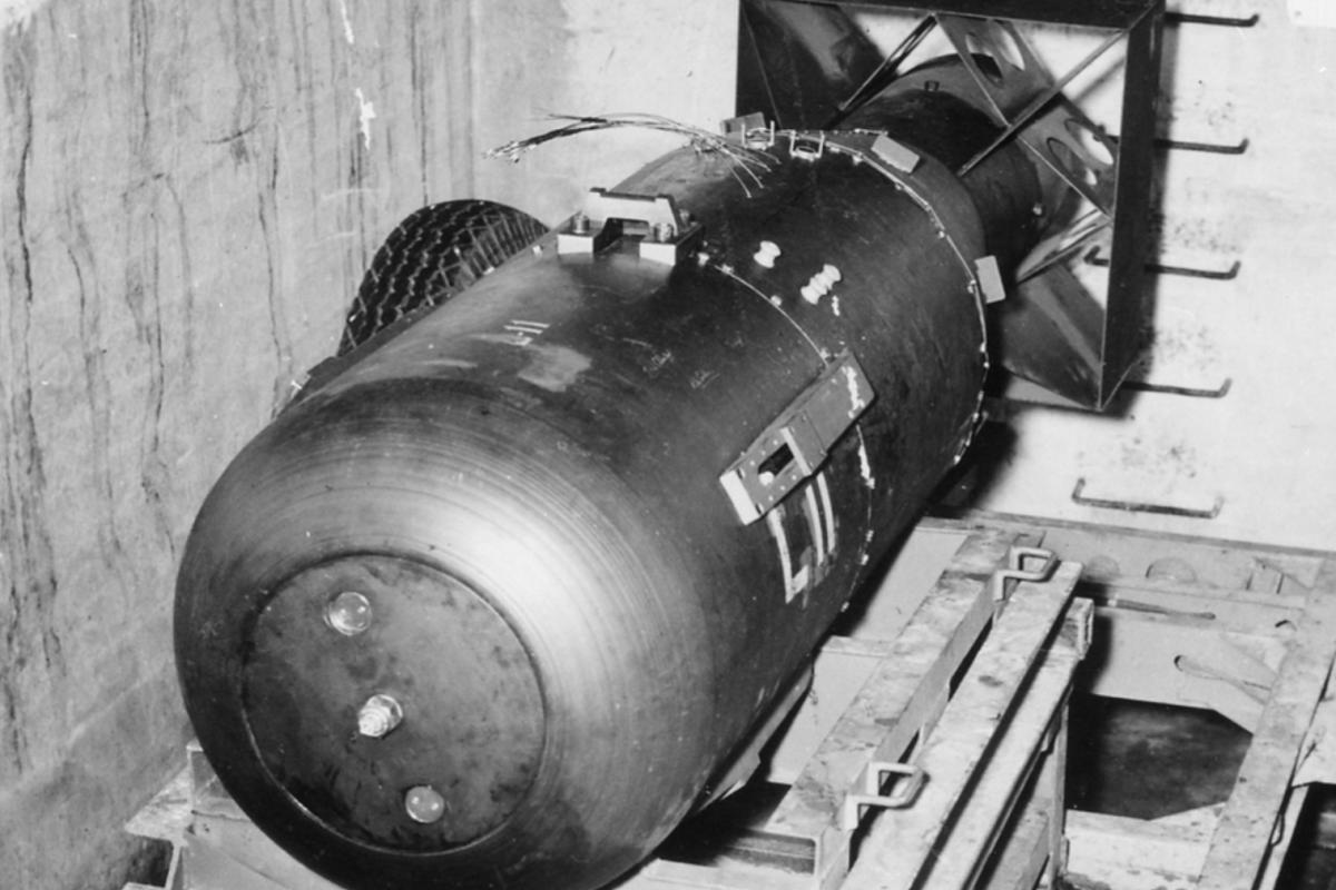 Little boy nuclear bomb