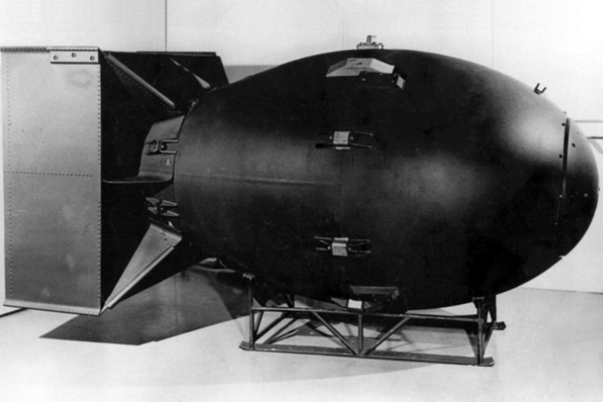 Fat man nuclear bomb 