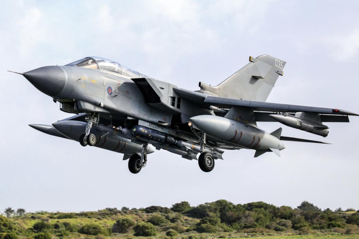 Tornado jet RAF