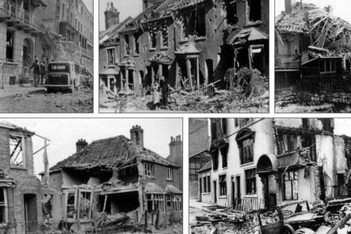 Ramsgate London Portsmouth bombing 24th August luftwaffe attack