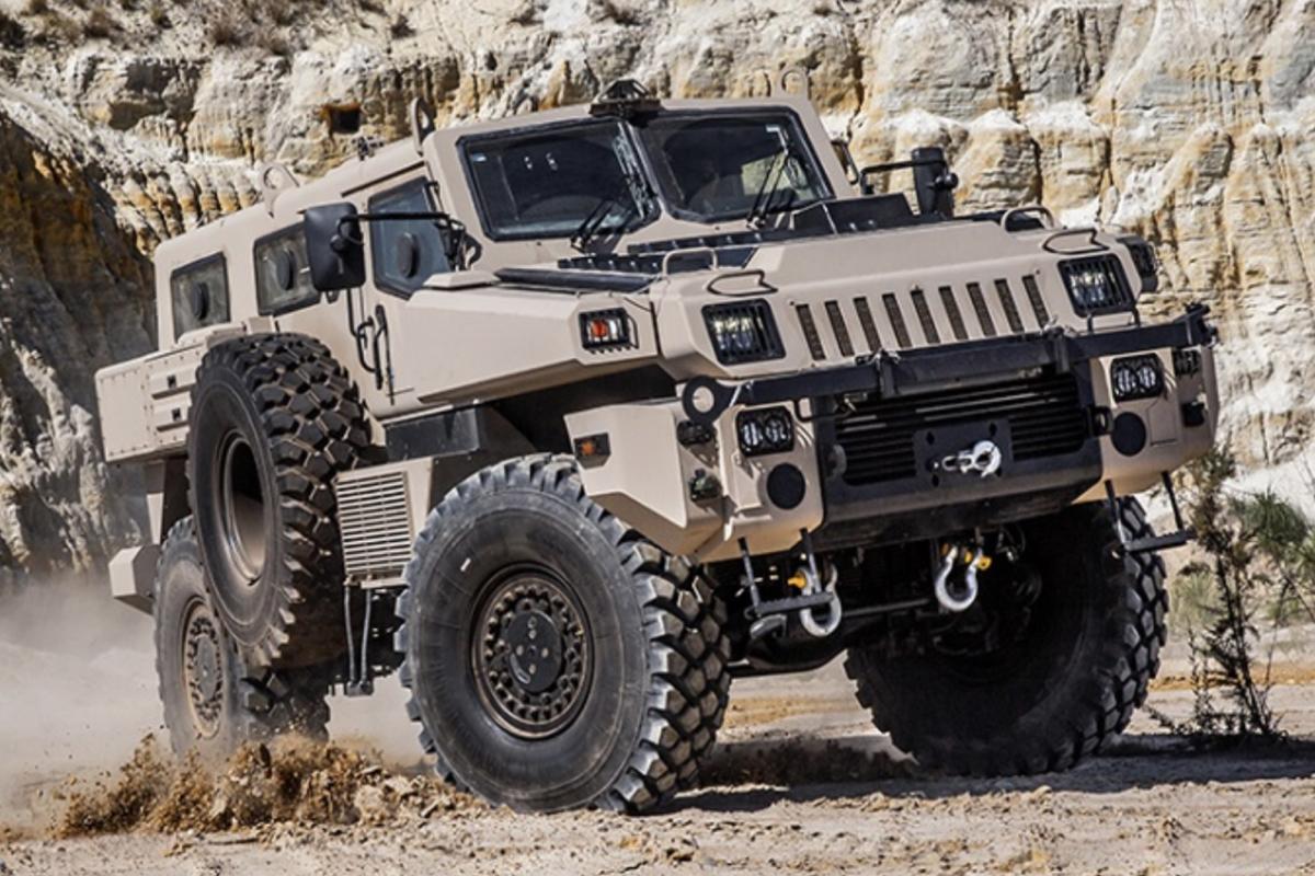 South African marauder mk2 armoured car vehicle military 