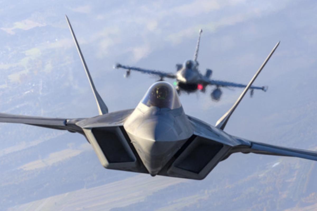 Raptor f-22 USA military stealth fighter bomber recon plane 