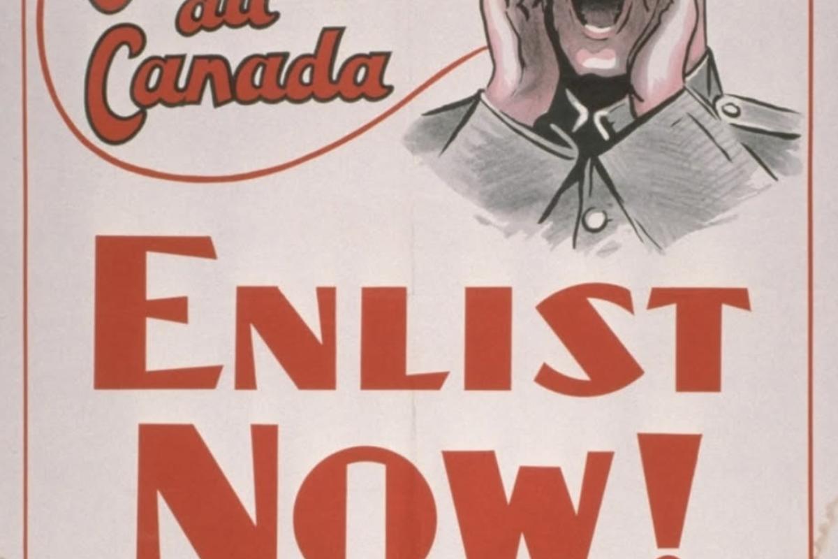 Canada declares war on Germany ww2 enlisting 