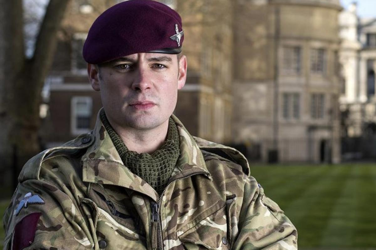 Paratrooper VC medal Joshua Leakey