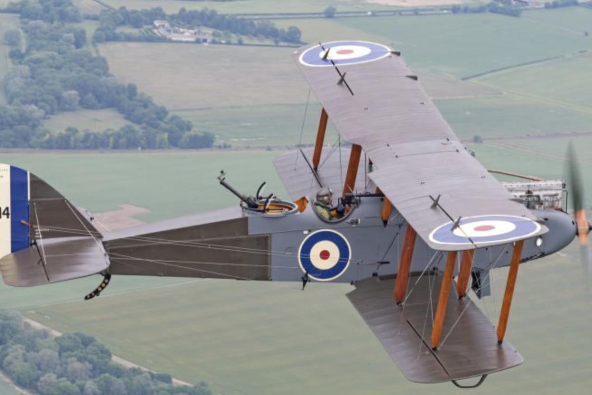 Airco dh-9 ww1 British fighter bomber plane aircraft