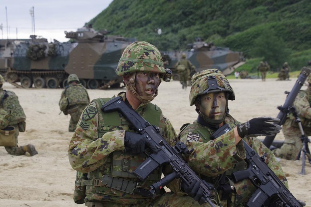 Japanese defence force 
