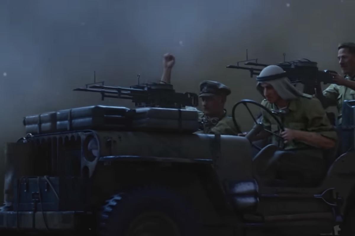 Saw raiders desert attack jeeps pink panthers