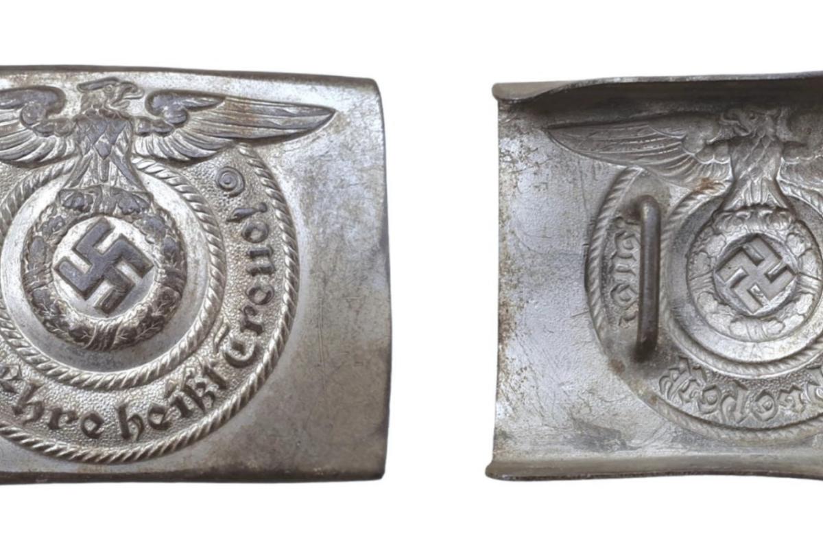 German SS warren belt buckle German eagle 