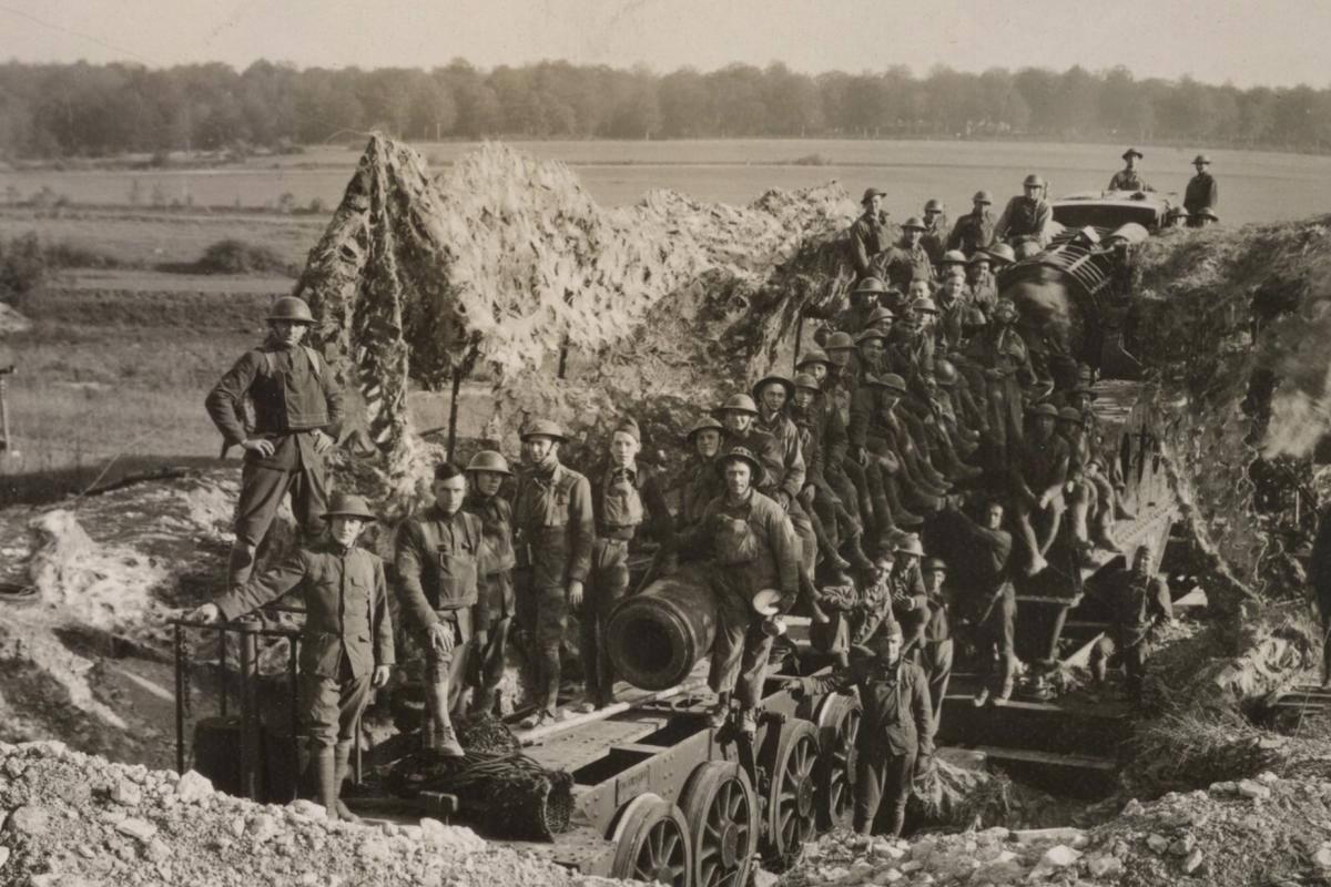 U.s troops ww1 Meuse offensive 