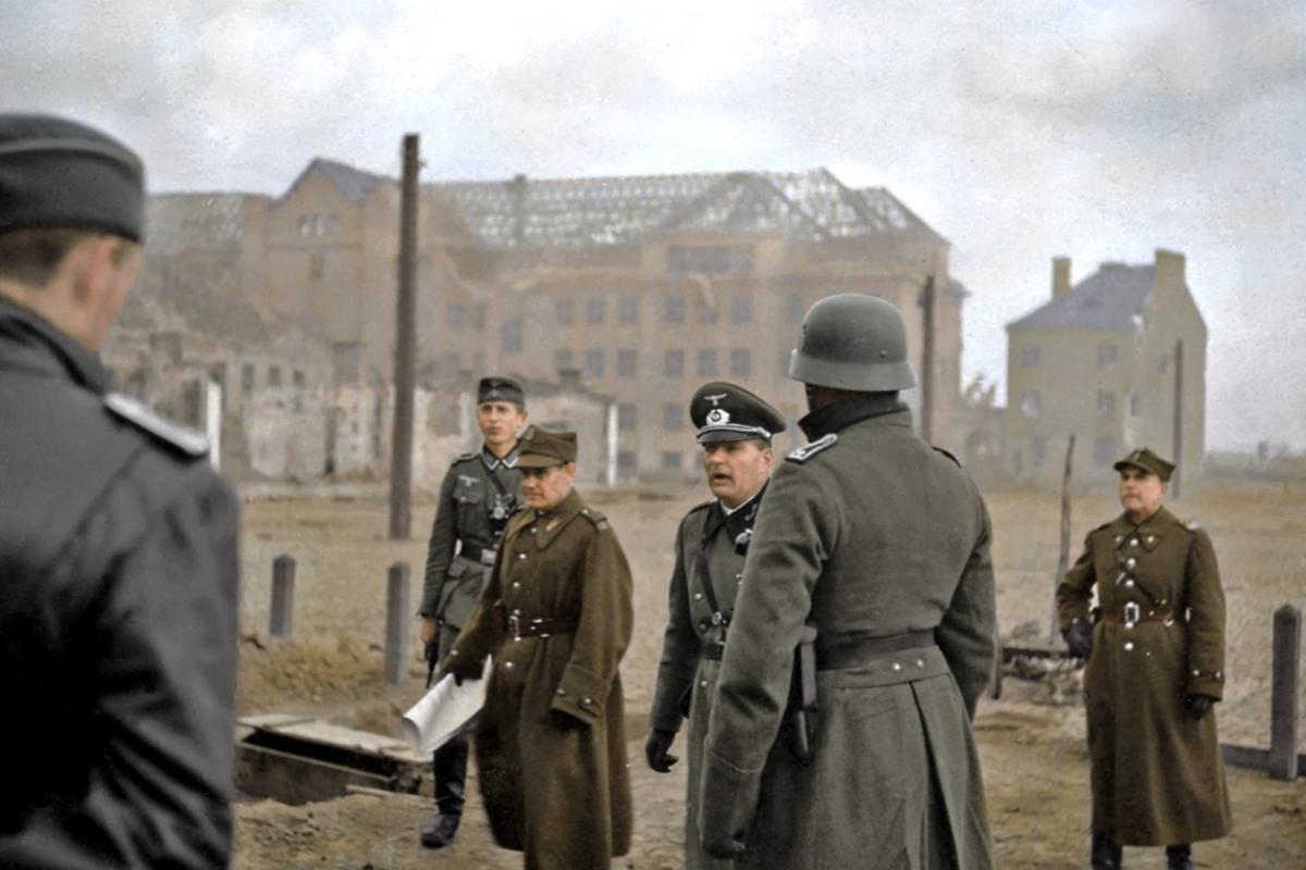 Polish surrender ww2 Germans