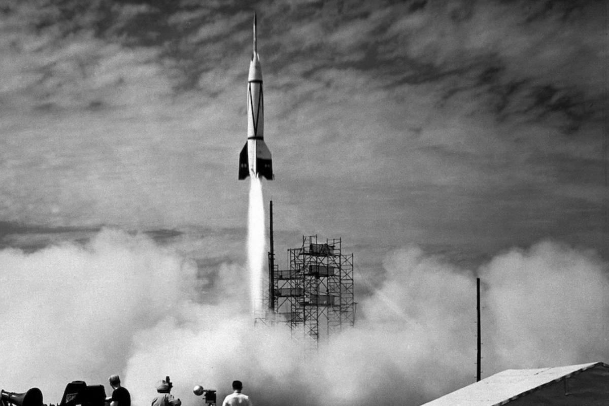 V2 rocket launch