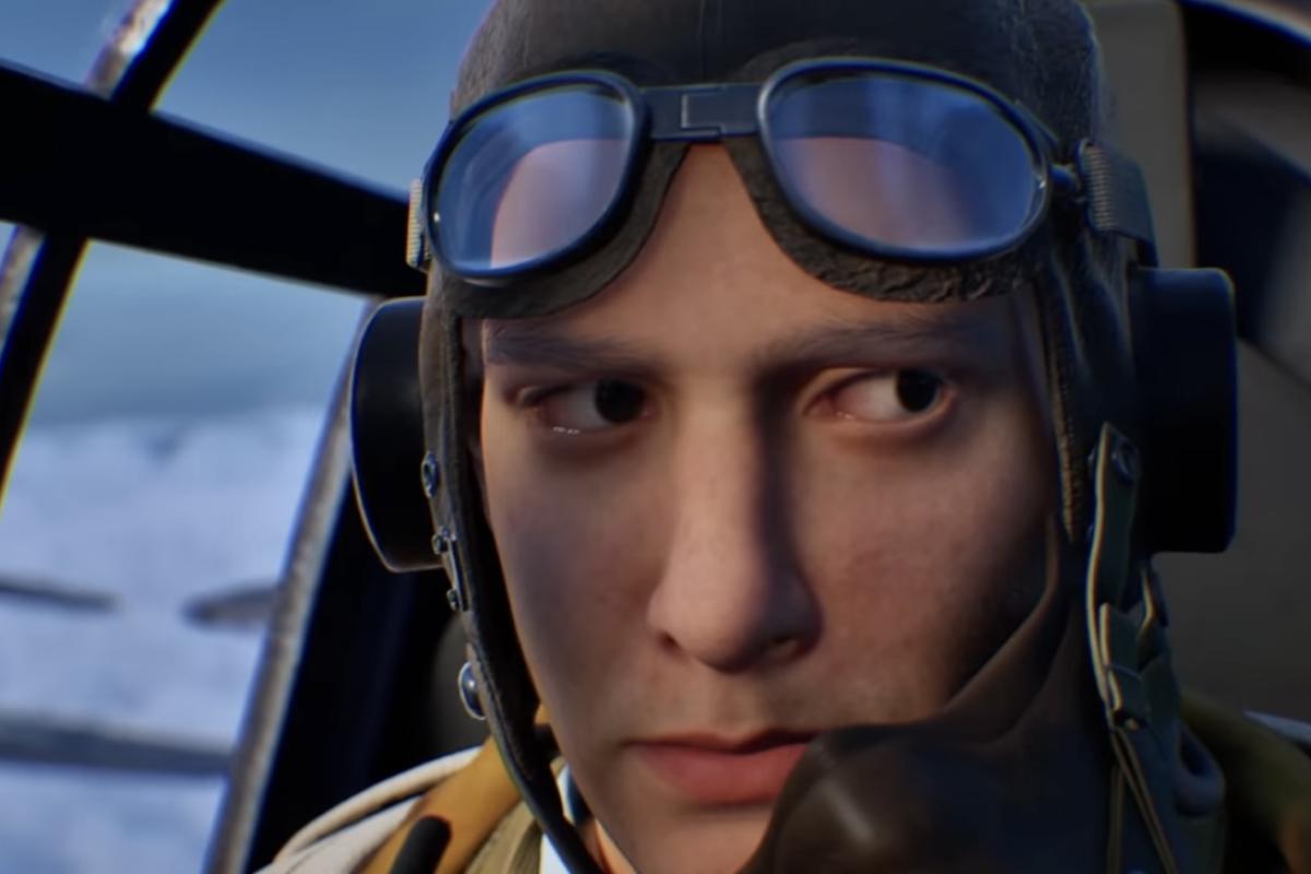 Pilot ww2 aircraft plane 