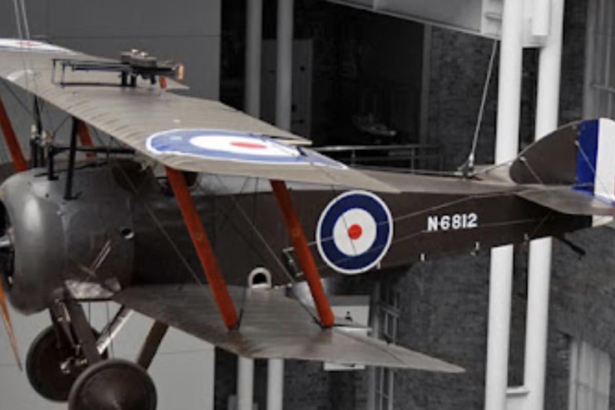 Sopwith camel ww1 fighter plane 