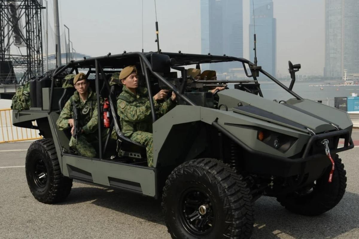 Singapore military vehicle LSV mark 11