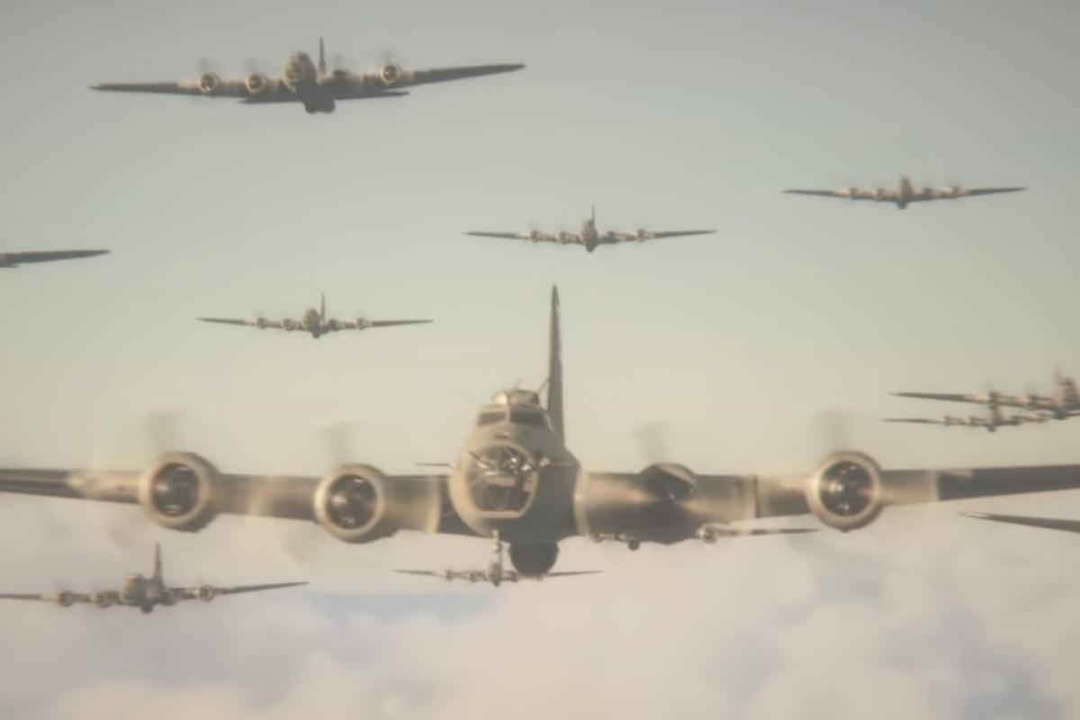 B-17 bombers raid Munster