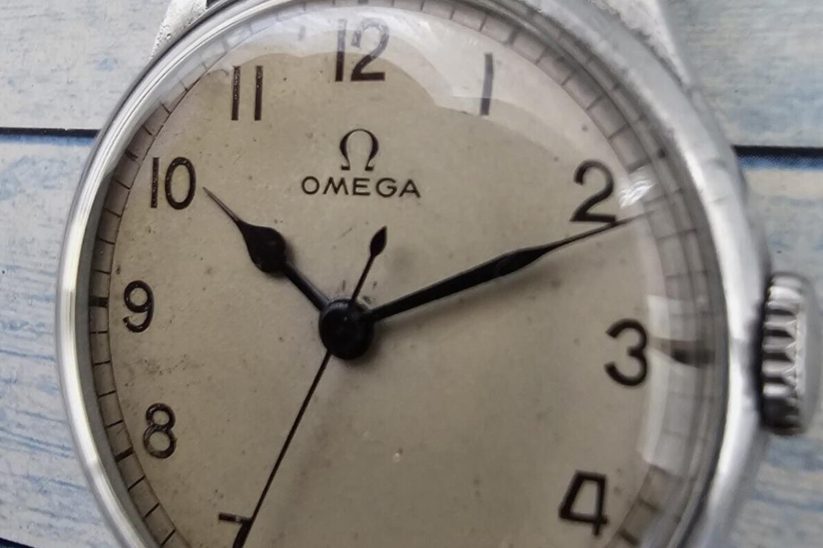 Omega military watch