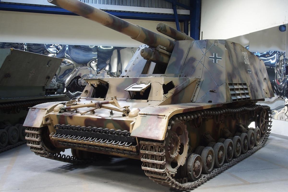 Hummel German ww2 self propelled gun tracked