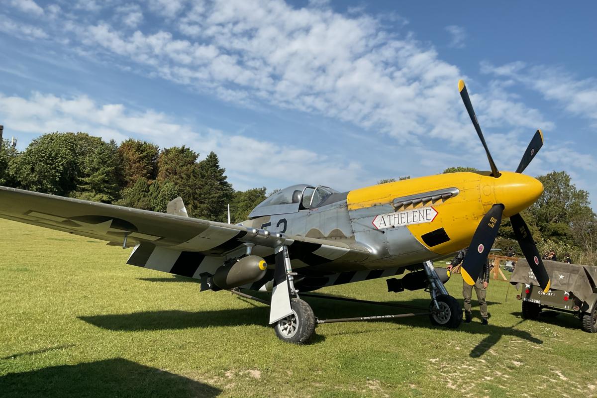 Mustang plane ww2