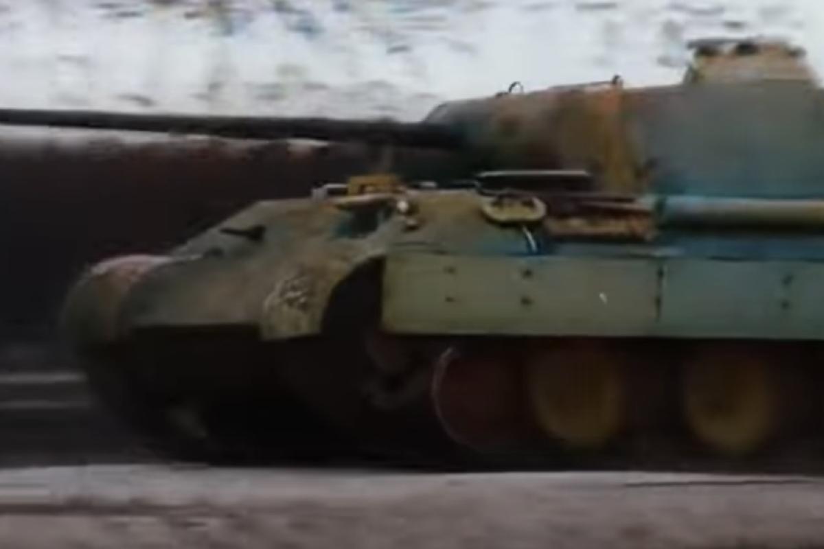 Rare German ww2 tank footage