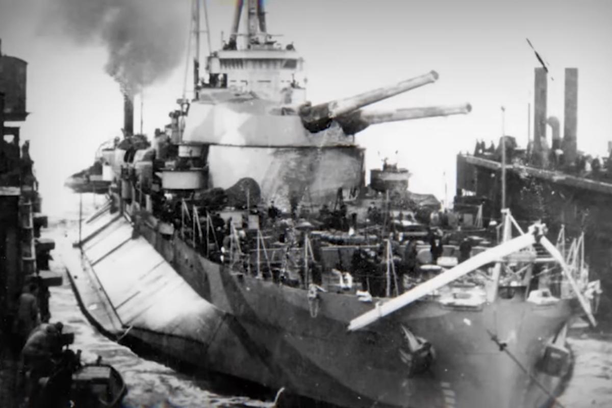 British ww2 monitor warships 