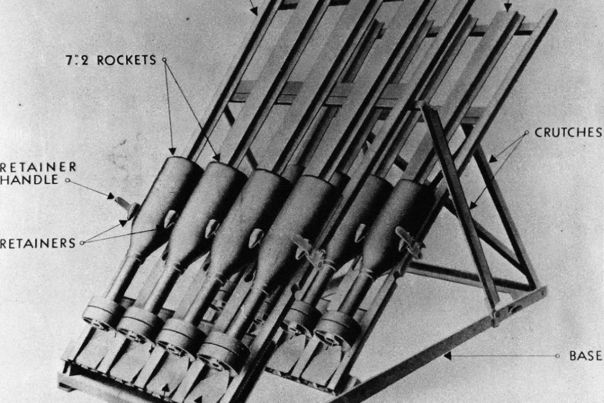 Mousetrap anti submarine weapon 