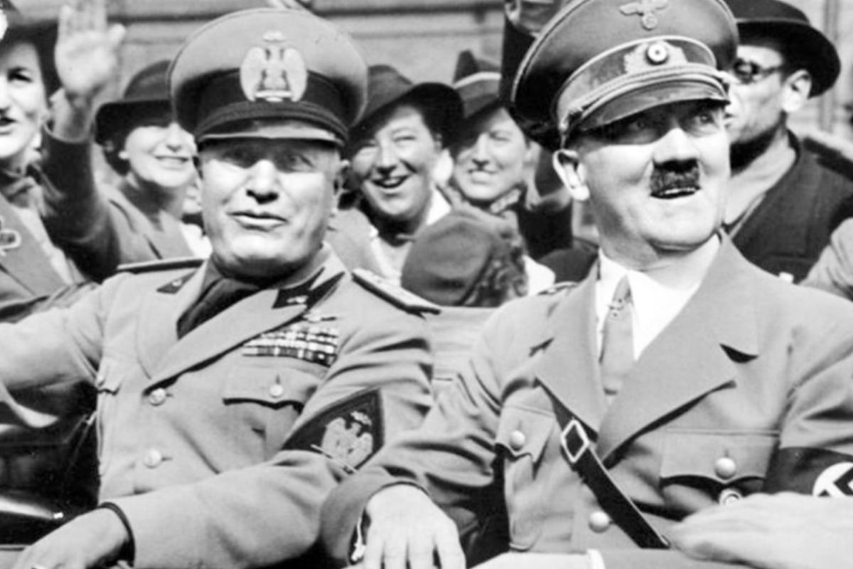 Hitler and Mussolini