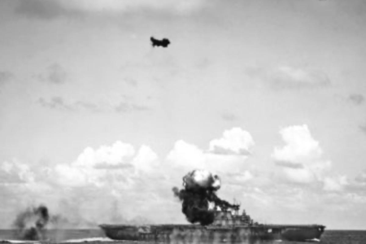 U.s hornet carrier ship 