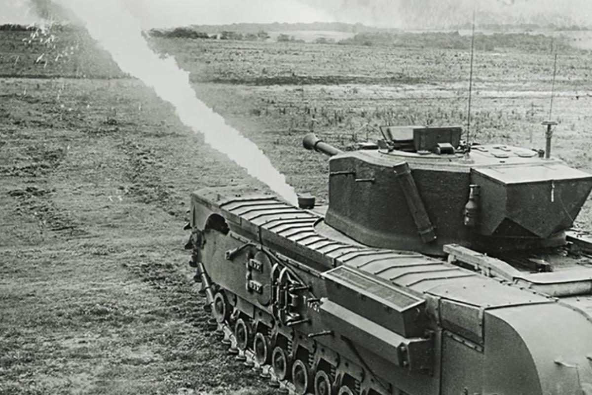 Flame thrower tanks 