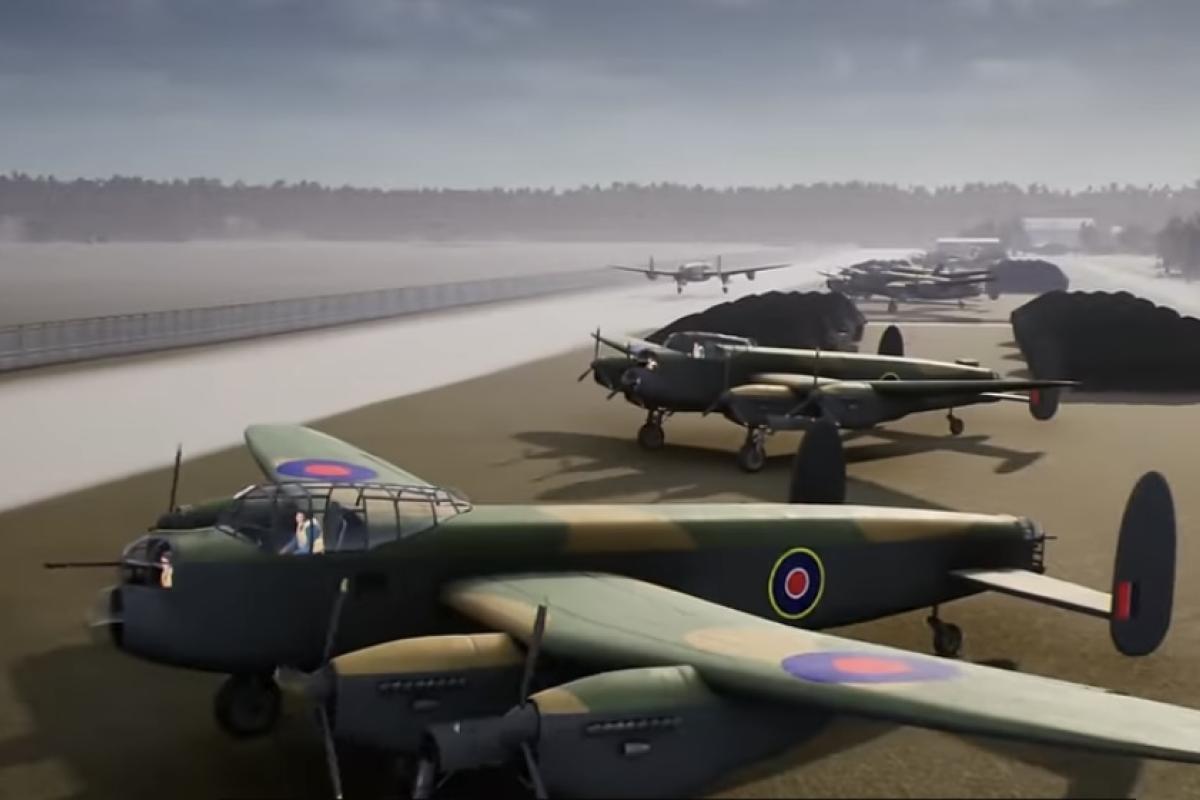 Lancaster bombers 