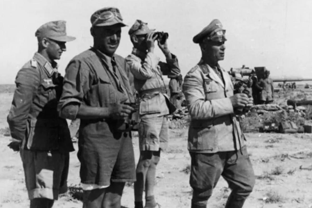 Rommel and generals North Africa