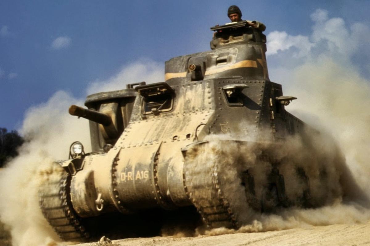 Grant ww2 tank used in North Africa 