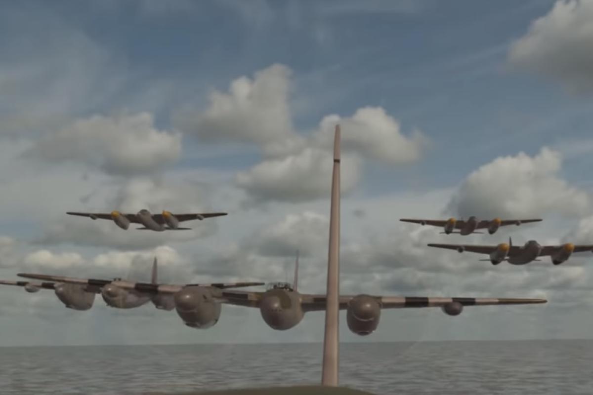 Mosquito ww2 fighter bomber plane