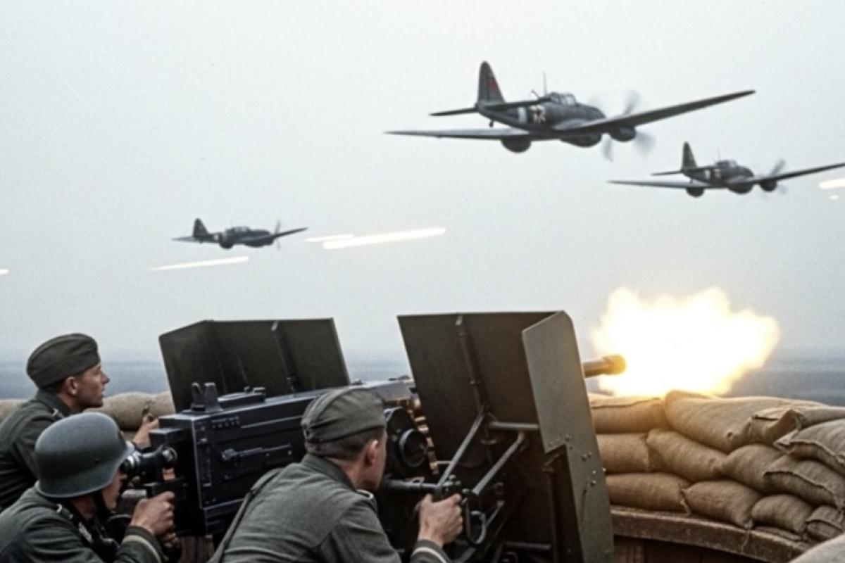 Russian flying tank plane llyushim 11-2