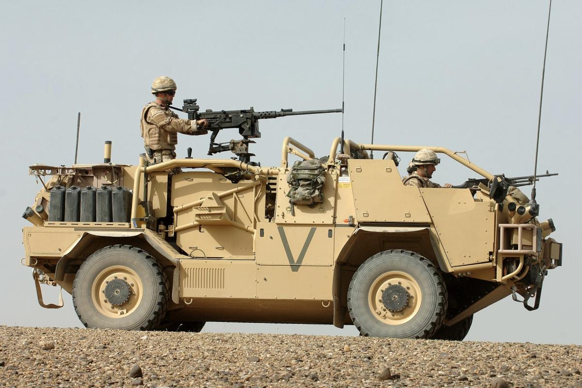 Jackal armoured vehicle 