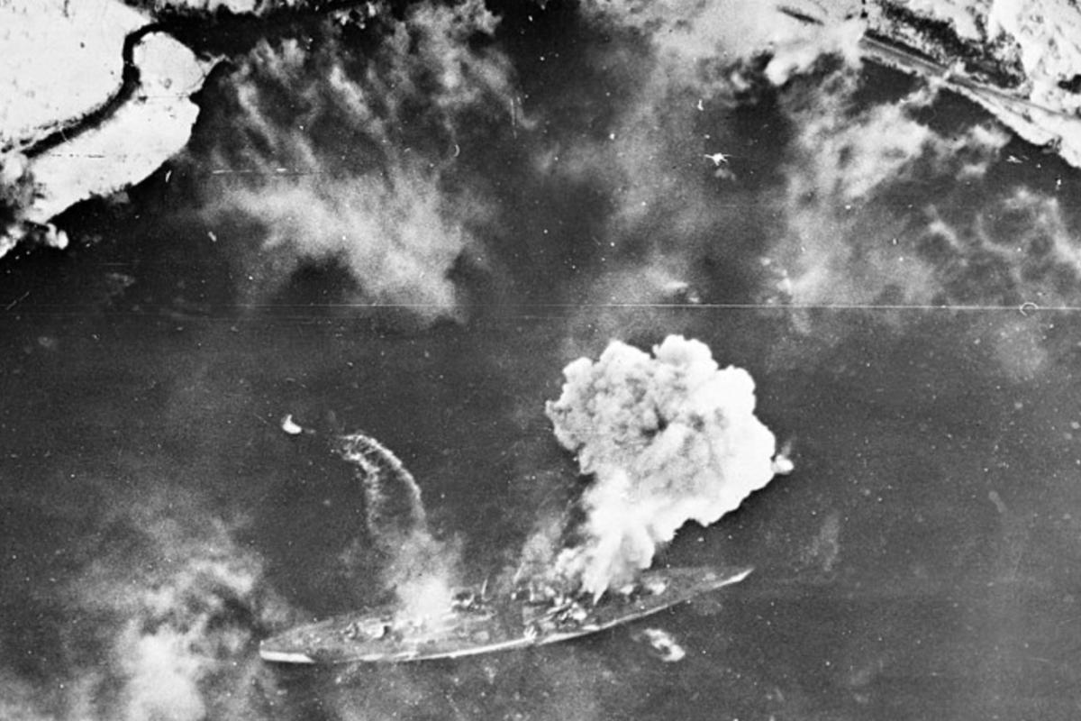 Tirpitz battleship sinking 