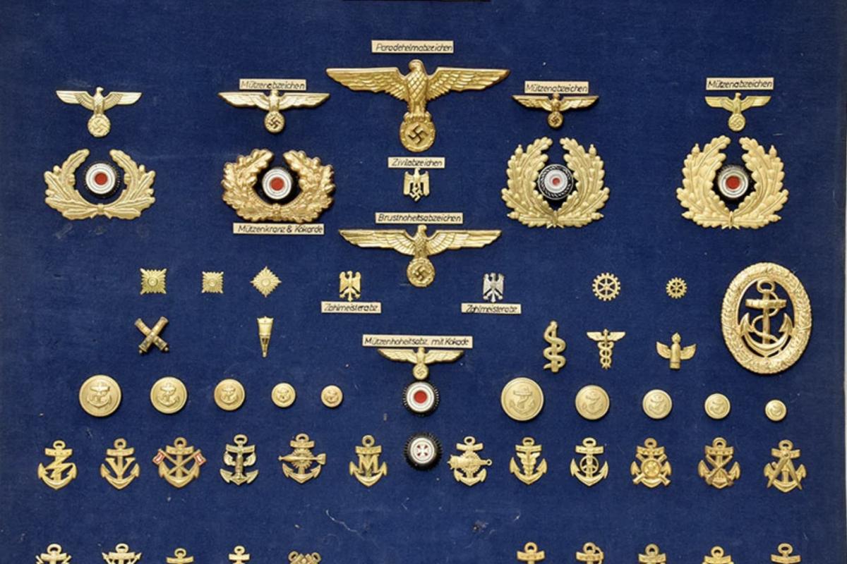 Kriegsmarine badges 