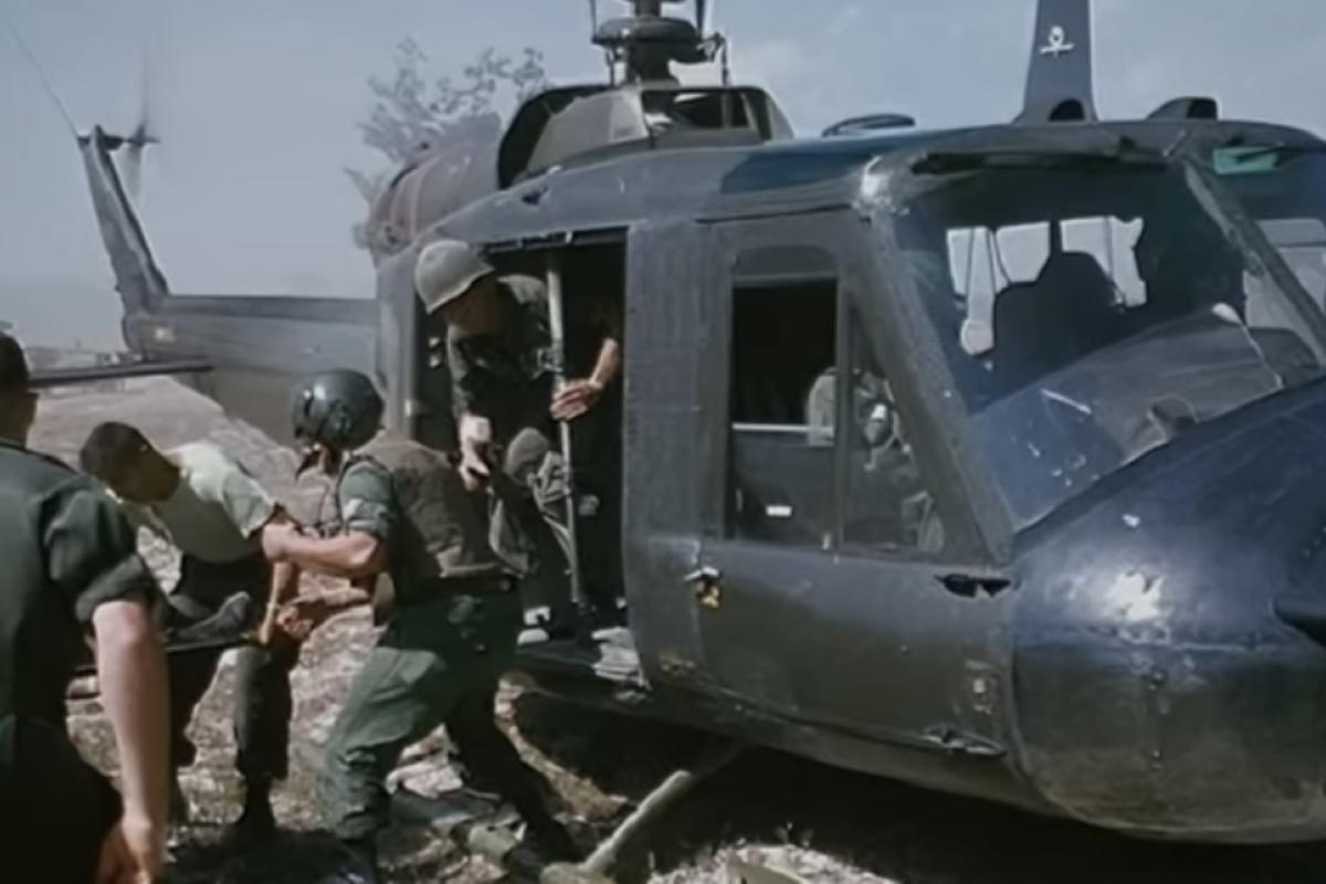 Dust off casualties evacuation helicopter medical 