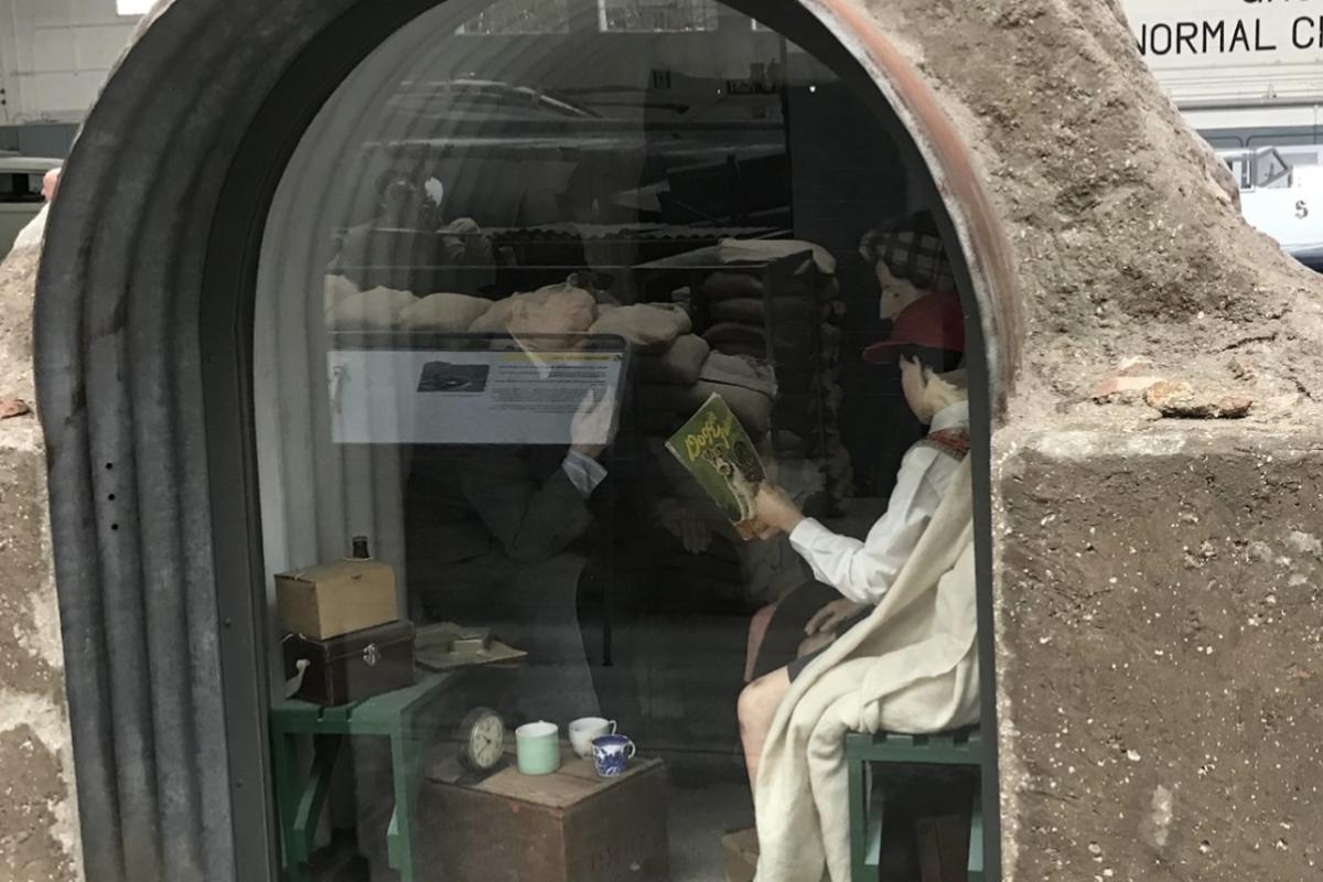 Anderson air raid shelter ww2