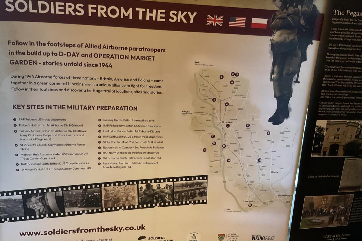 Lincolnshire airfield maps