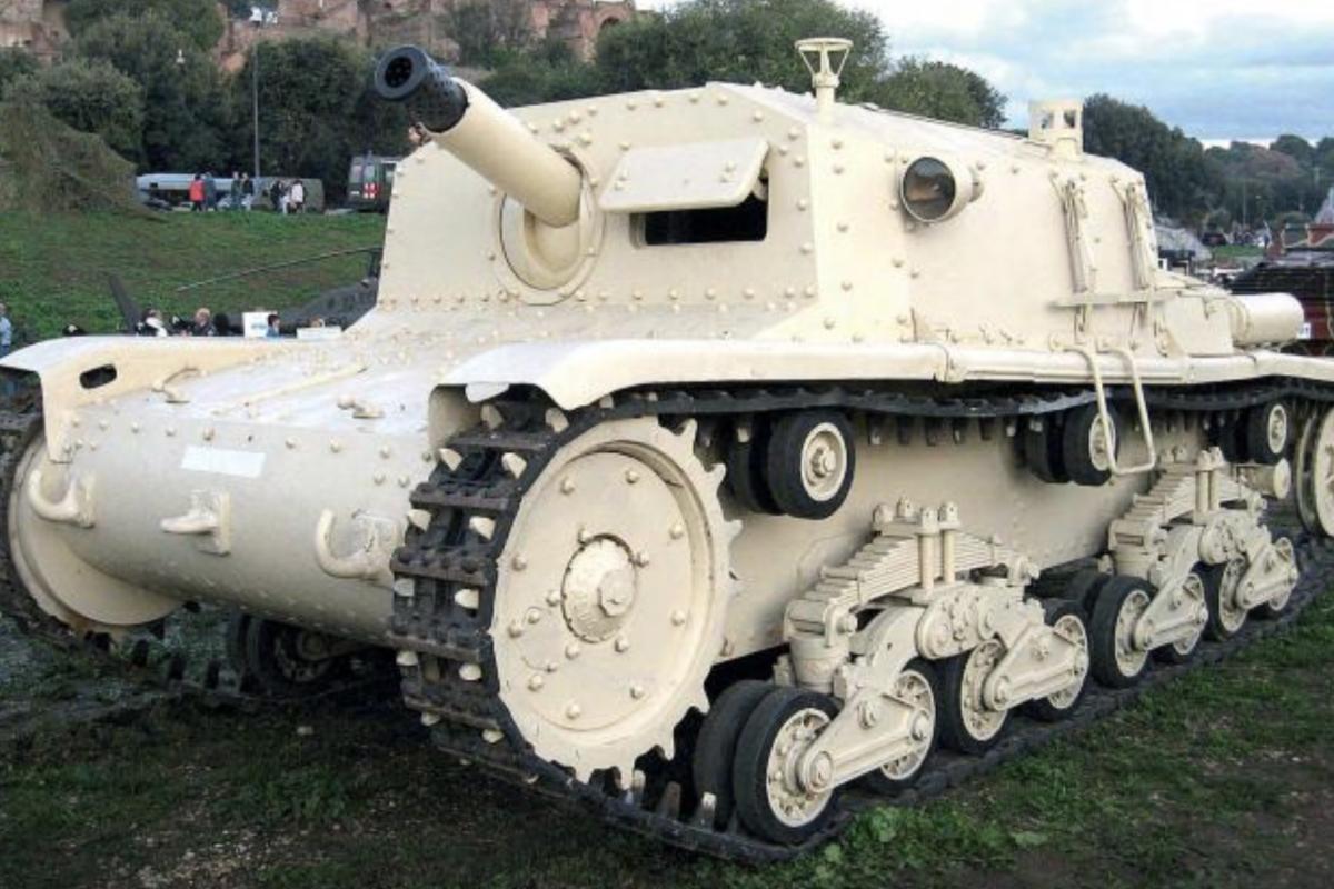 Italian semovente 75/18